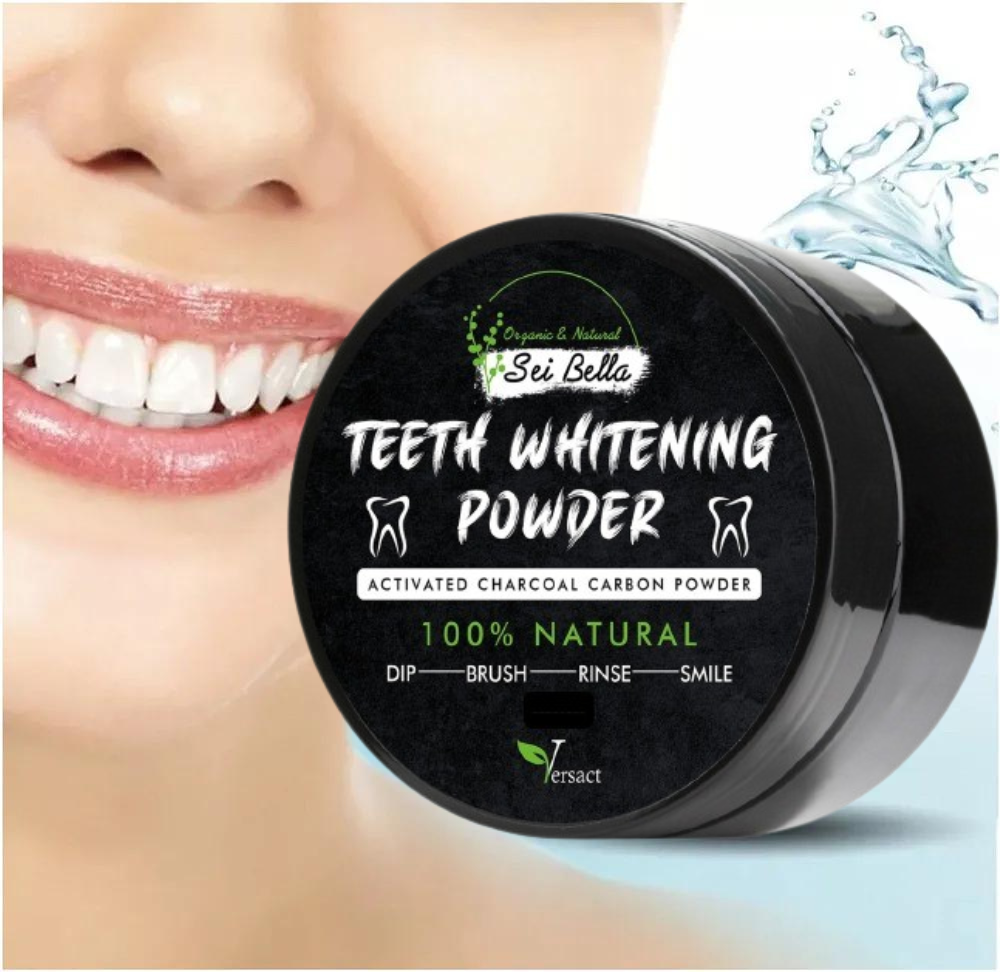 CHARCOAL TEETH SHINING POWDER