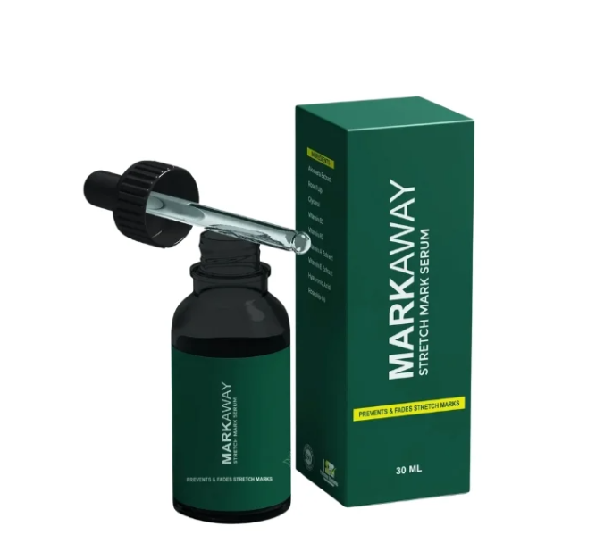 Markaway Stretch Mark Serum 30ml | Herbal Formula for Scars & Skin Elasticity