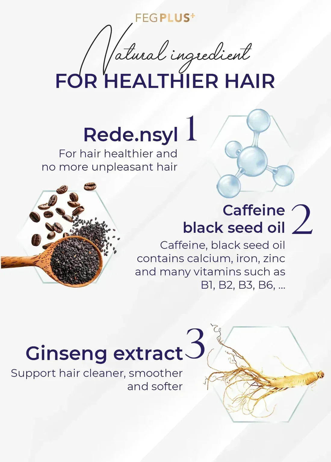 FEG PLUS Hair & Beard Growth Spray